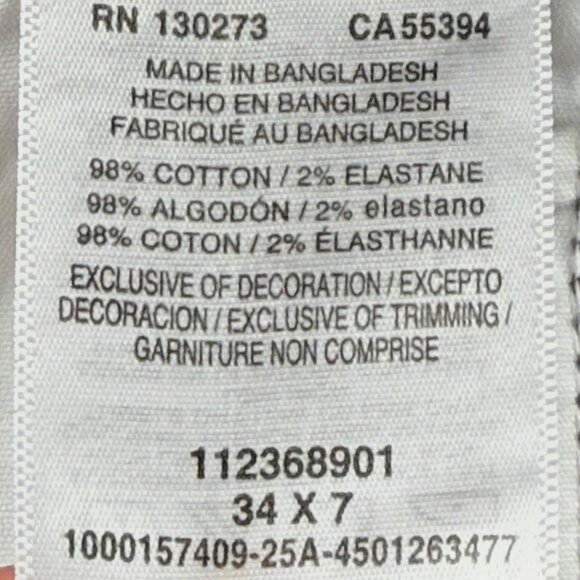 Wrangler Men's Regular Fit Medium Stretch Dark Grey Shorts Size 34 Inseam 7" NWT - Picture 8 of 12